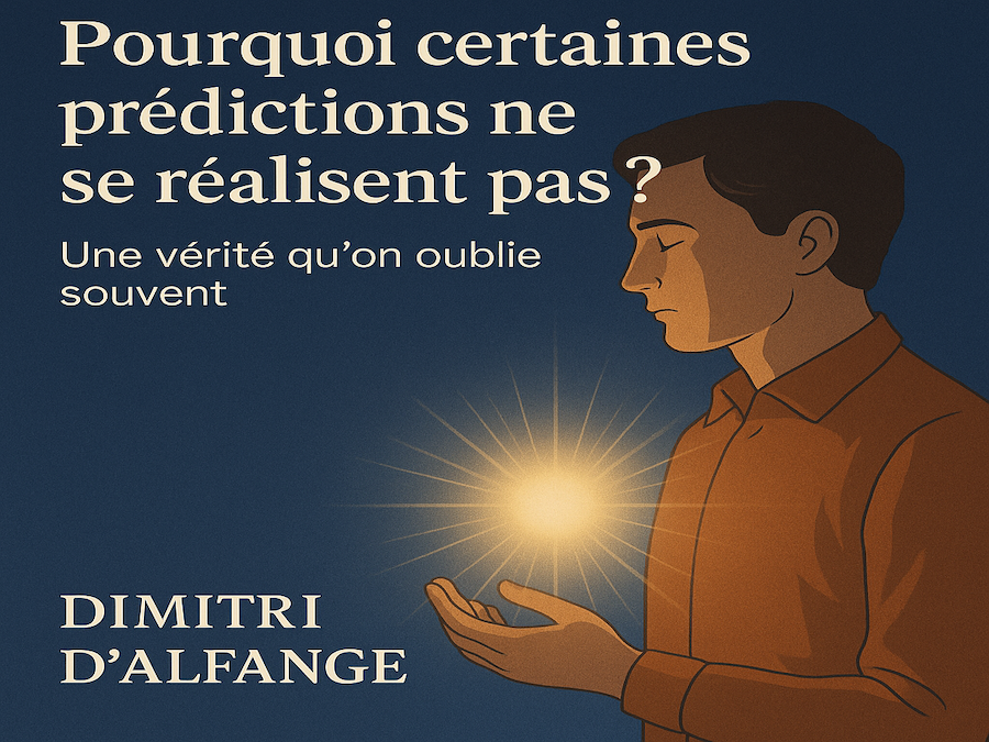 Pourquoi certaines prédictions ne se réalisent pas ? Une vérité qu’on oublie souvent