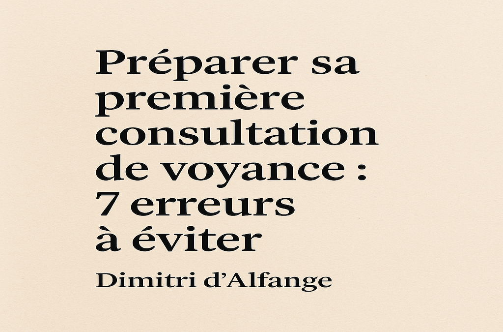 consultation de voyance