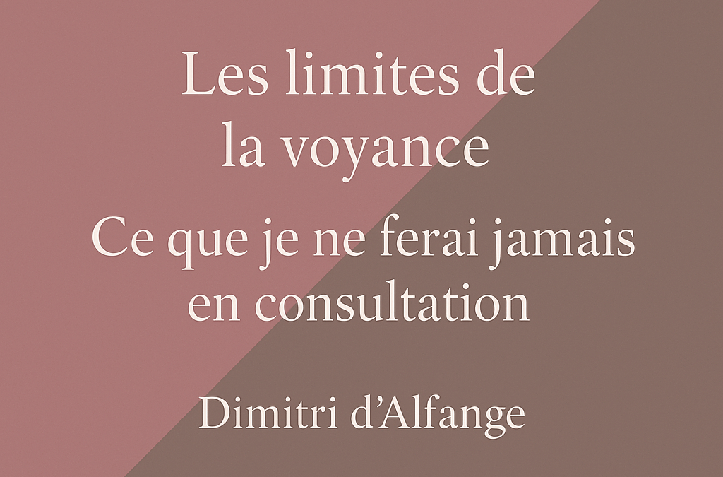 Les limites de la voyance