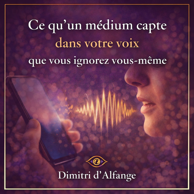 Ce qu’un médium capte dans votre voix lors d’une consultation