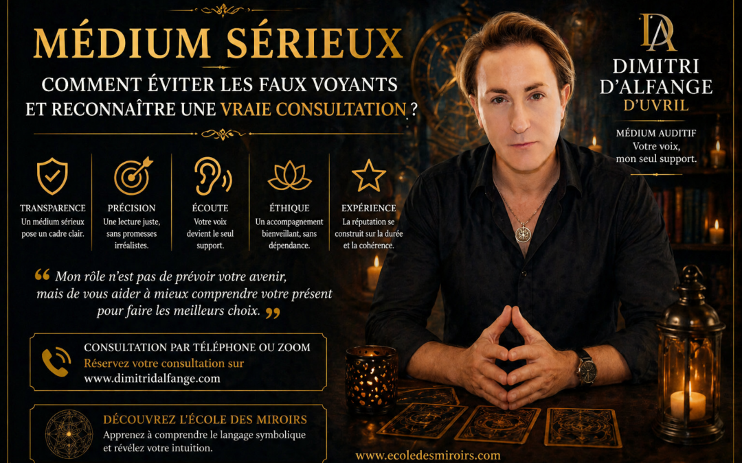 Médium sérieux : comment éviter les faux voyants et reconnaître une vraie consultation ?