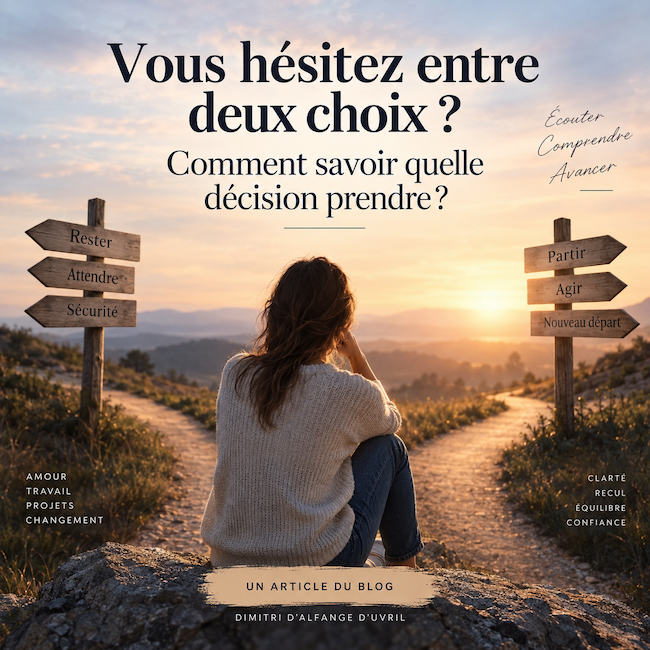 Vous hésitez entre deux choix : comment savoir quelle décision prendre ?